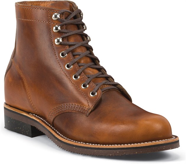 Chippewa Boots TEAGUE TAN in Medium Brown Chippewa Boots Mens